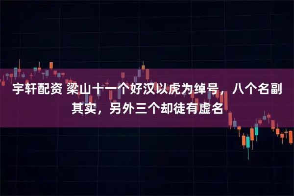 宇轩配资 梁山十一个好汉以虎为绰号,八个名副其实,另外三个却徒有虚名